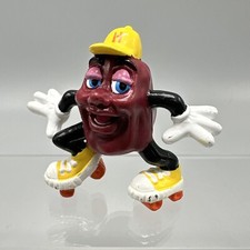 California Raisins Roller Skating Figure With Hat Applause 1988 PVC