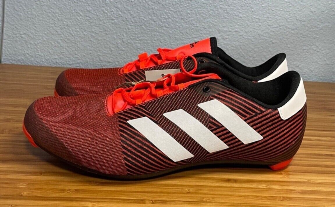 Adidas The Road Cycling Shoes Red Black H03991 Men display picture 3