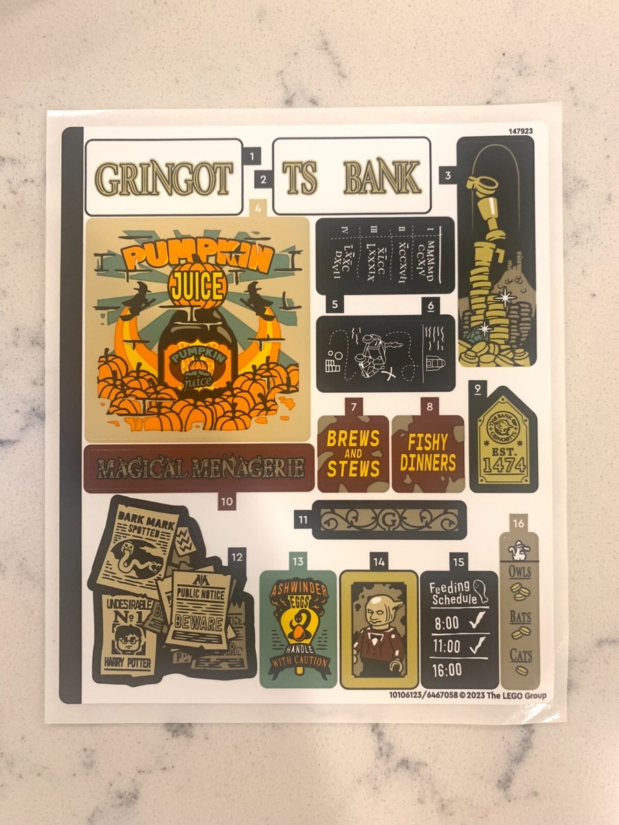 LEGO 76417 Harry Potter Gringotts Bank Collector's 4803 LEGO 76417 Harry Potter Gringotts Bank Collector's 4803