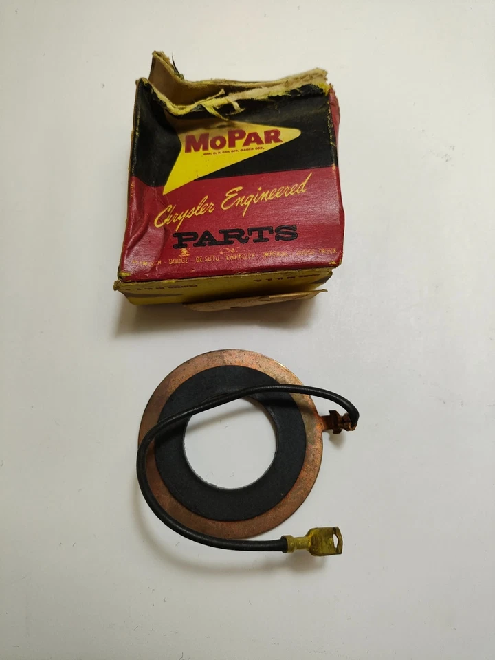 Dodge Plymouth Desoto Chrysler 1960-1961 bocina anillo de contacto y cable 1972208 nuevo en stock Foto 3 de 4