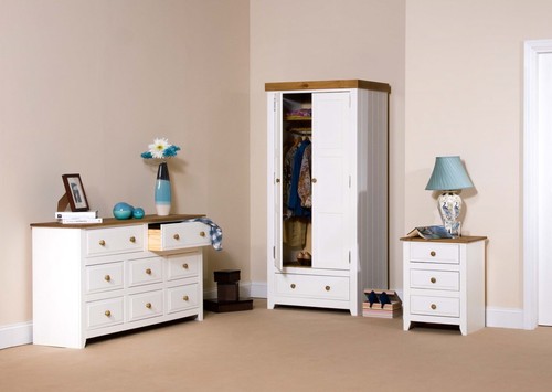 Capri 6+2 Drawer Large Chest of Drawers - Picture 7 of 9