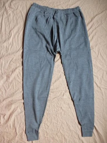 lot 2 caleçons longs hiver sous vêtements chauds militaires Armée taille 40-44  - Photo 2/4