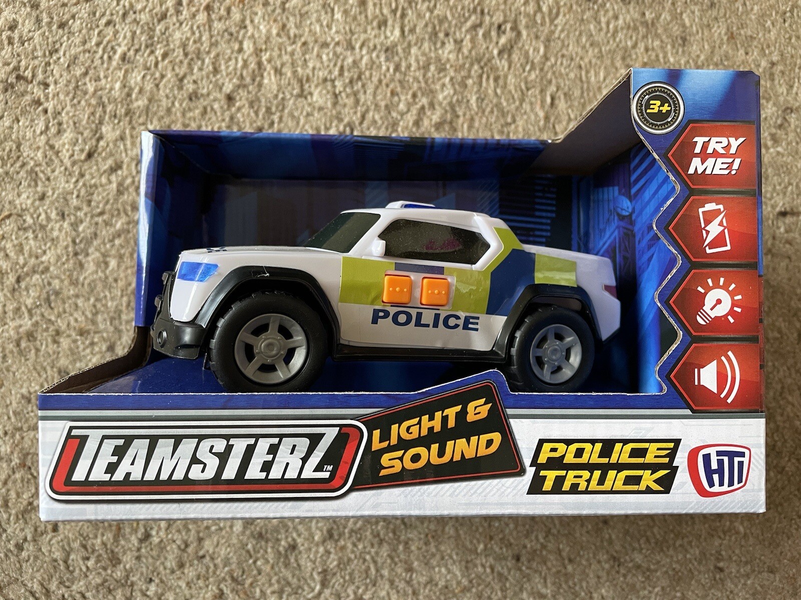 Teamsterz City Emergency Response Police Truck Toy With Lights & Sounds