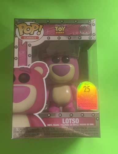 Funko Pop Disney Lotso Figure - Pin, Coin, Card, and Figure- Pixar’s Toy Story 3 - Picture 8 of 13