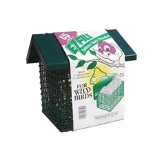 C & S Products Easy Fill Deluxe Suet Feeder with Roof