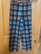 calvin Klein plaid boys sleeping pants size M 10-12 NWOT