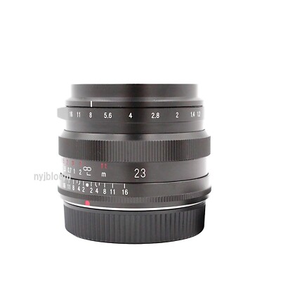 New VOIGTLANDER Nokton 23mm f1.2 Asph FUJIFILM X Mount Lens Manual