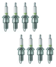 NGK Set of 8 V-Power Spark Plugs For BMW E23 E24 E28 E30 E32 E34 E36 L6