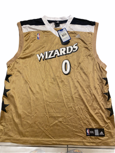 gilbert arenas gold jersey