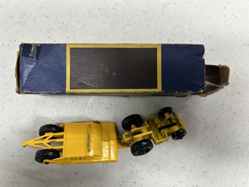 1957 Matchbox Lesney Moko M1 Major Pack 1 Caterpillar CAT DW20 w/ ORIGINAL BOX - Picture 7 of 10