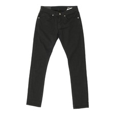 Dondup Mens Black George Skinny Fit Jeans | Vintage Luxury Designer Denim VTG