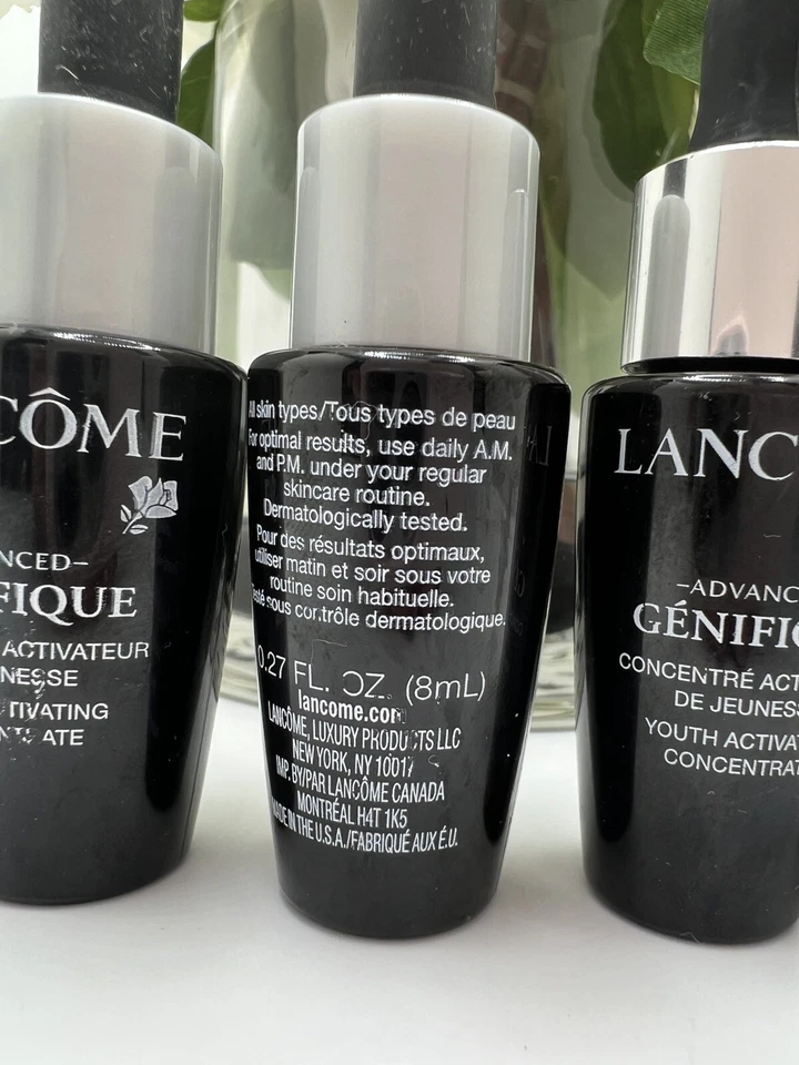 5X Lancome Advanced Genifique Youth Activating Concentrate 8ml / 0.27oz Each NEW - Image 2 of 2