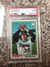 Topps 1978 Nolan Ryan #400 California Angels PSA 4 VG-EX Baseball Card