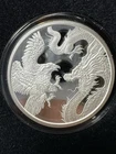 2025 Trade War Eagle Vs. Dragon Silver Shield Mini Mintage 1 oz Silver Box & COA