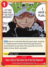 I Have a Plan to Take Down One of the Four Emperors!! OP14-019 One Piece