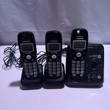VTech CS6120-31 DECT 6.0 3 Handset Cordless Phone Answering System
