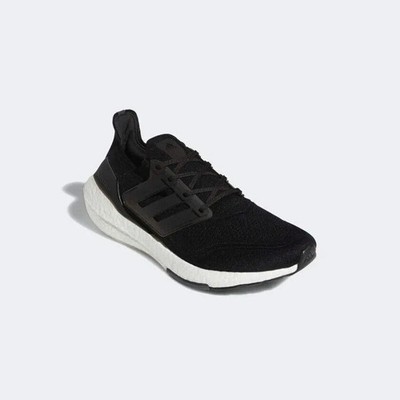 Men's Adidas UltraBoost 21 Running Shoes Black / White Sz 8 FY0378