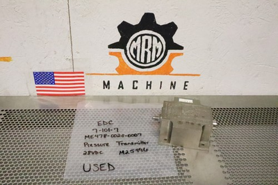 #ad #ad EDC 7 101 7 ME478 0028 0007 Pressure Transmitter 28VDC 0 50PSIA Used W Warranty $149.99