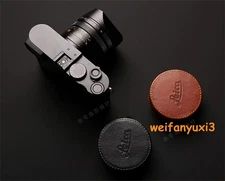 Handmade Cow Leather Lens Cap Case Cover for Leica Q3 Q2 Q/QP Camera Milicase