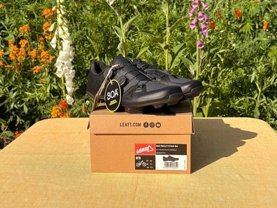 Leatt ProClip 9.0 Race Boa MTB Cycling Shoes EU 44 US 10 Mens Black NIB XC Race