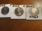2003 Kennedy Half Dollar 50C P D S Proof Uncirculated Uncertified Ungraded Set