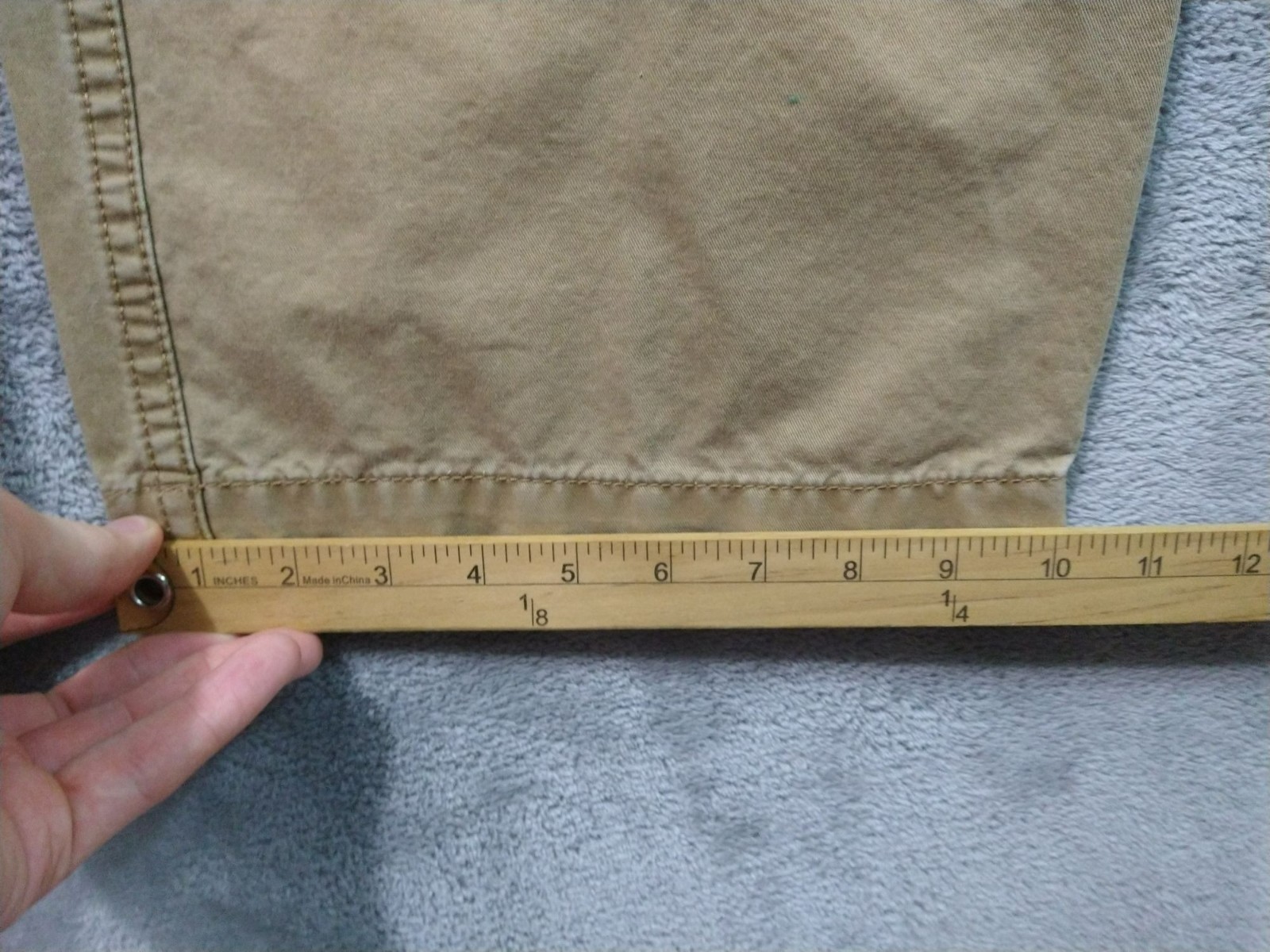 Polo Ralph Lauren Pants Mens 40x31 Beige Chino RL 67 Straight Leg Military thumbnail 6