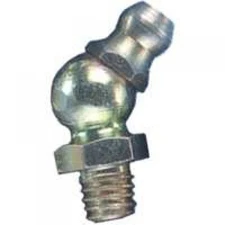 LubriMatic 11-313 Grease Fittings-8 mm-1.0 Metric 45 Degree Angle-Pack of 5