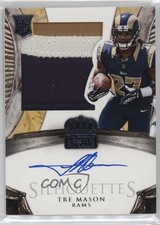 2014 Panini Crown Royale Rookie Silhouettes RPS /175 Tre Mason #208 Auto 7l6