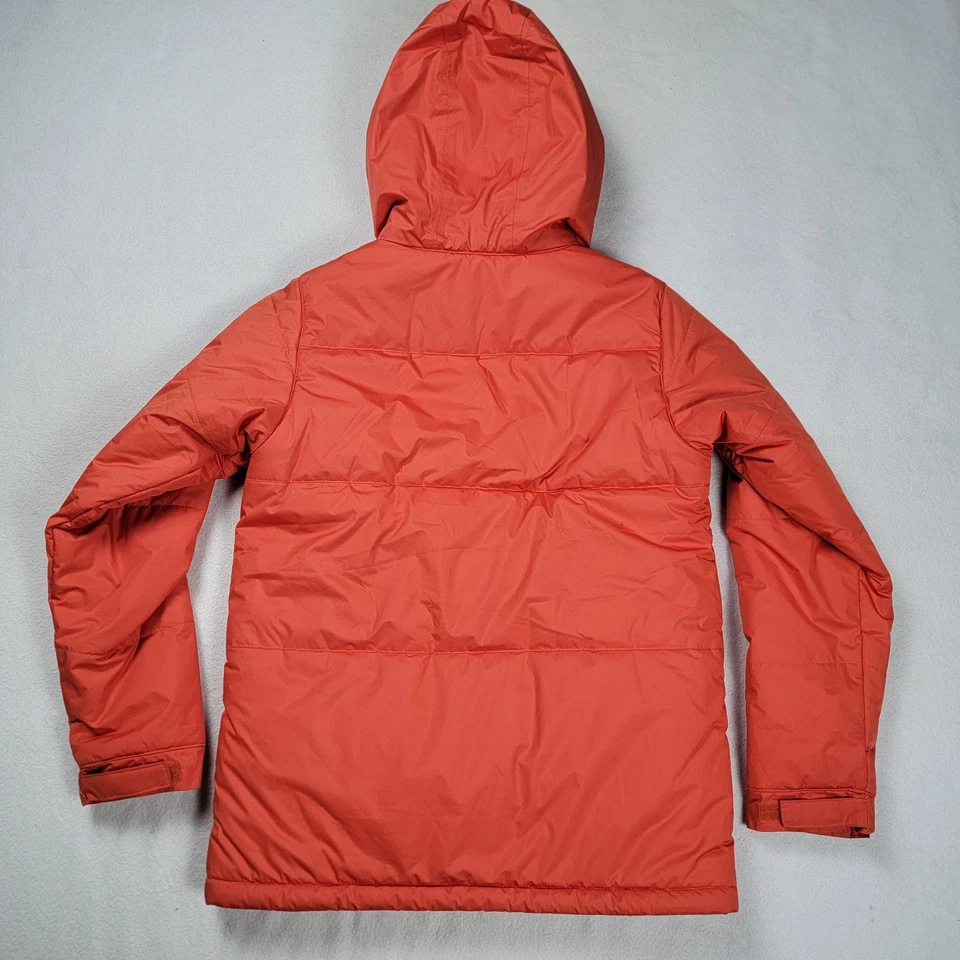 Burton The White Collection Ski Jacket Youth Size Large 14/16 Orange Hooded - Image 4 of 4
