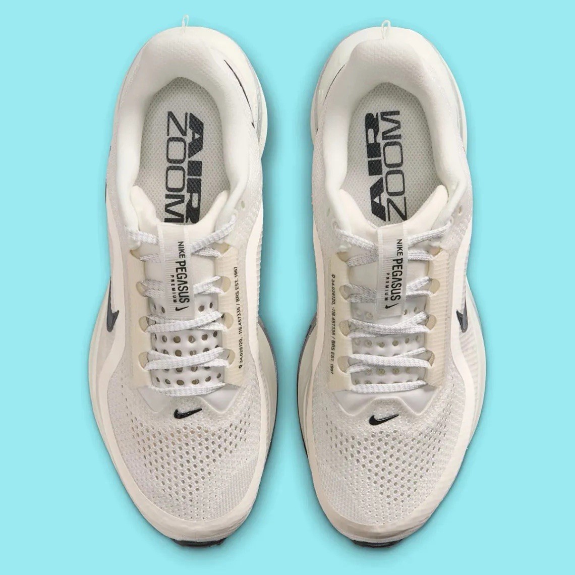 Nike Pegasus Premium Sail Off Noir Running Sneakers HQ2593-106