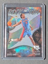 2022-23 Panini Recon Jalen Duren #5 Rock the Rim