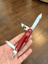 Vintage Victorinox Armée Suisse US Pat Pend Standard w/ Exposed Rivets & Bail