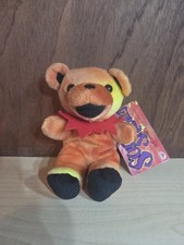 1990's Liquid Blue Grateful Dead Sunshine 7" Bean Bear Collectible Toy Plush