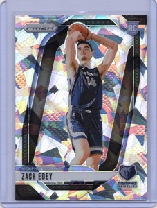 2024-25 Panini Prizm - Zach Edey #249 Ice Prizm (RC) - Grizzlies