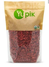 Yupik Organic Dried Goji Berries 2.2 lb Gluten-Free, Non-GMO, Vegan Healthy