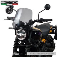 Biondi Touring Sport-Parabrezza Rauchhell Royal Enfield Guerrilla 450 8010516