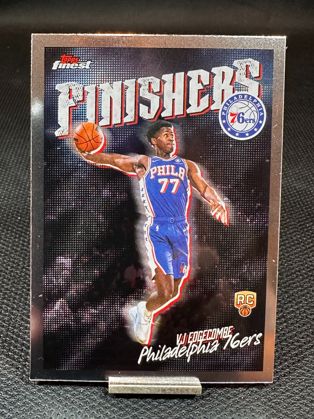 2025-26 Topps Finest VJ EDGECOMBE Finishers RC #FI-10