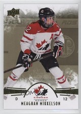 2016 Upper Deck Team Canada Juniors Women's Team Gold Meaghan Mikkelson #16 2o7
