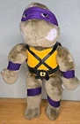 VTG 1989 Teenage Mutant Ninja Turtles Donatello Plush Stuffed Toy Playmates 13"