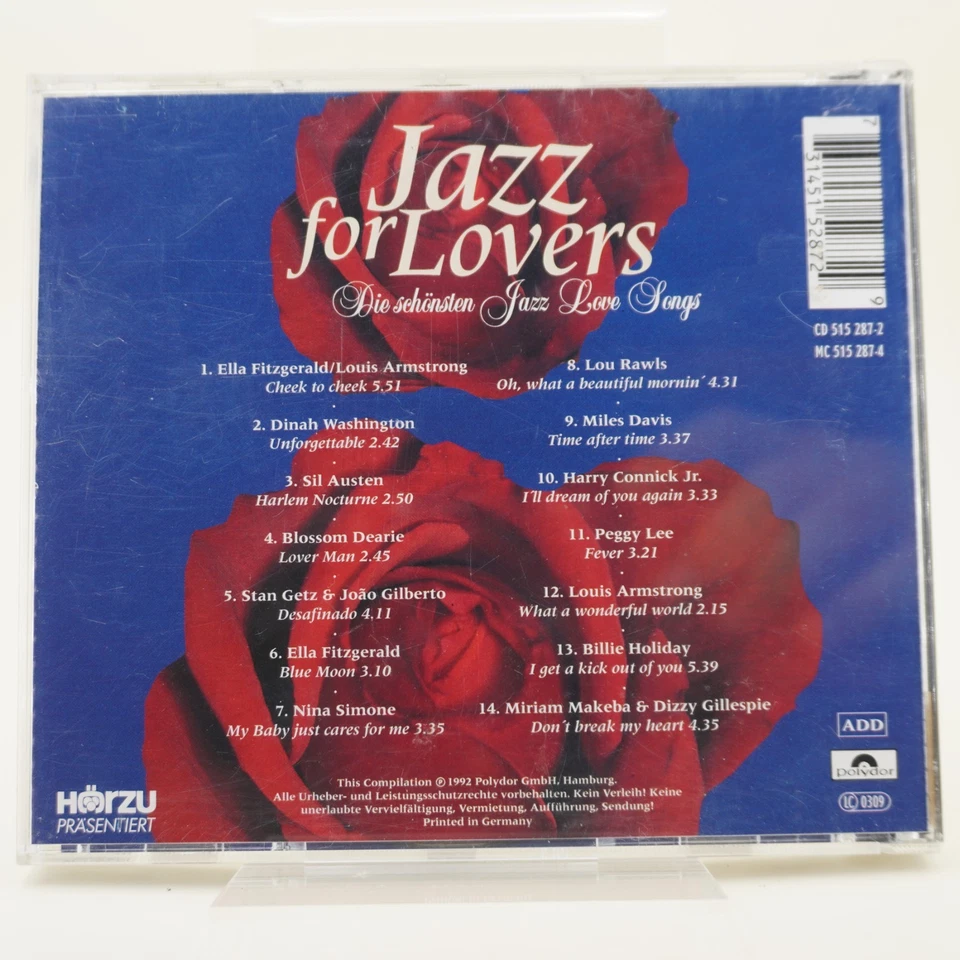 Various – Jazz For Lovers - Die Schönsten Jazz Love Songs | CD | sehr gut - Bild 2 von 2