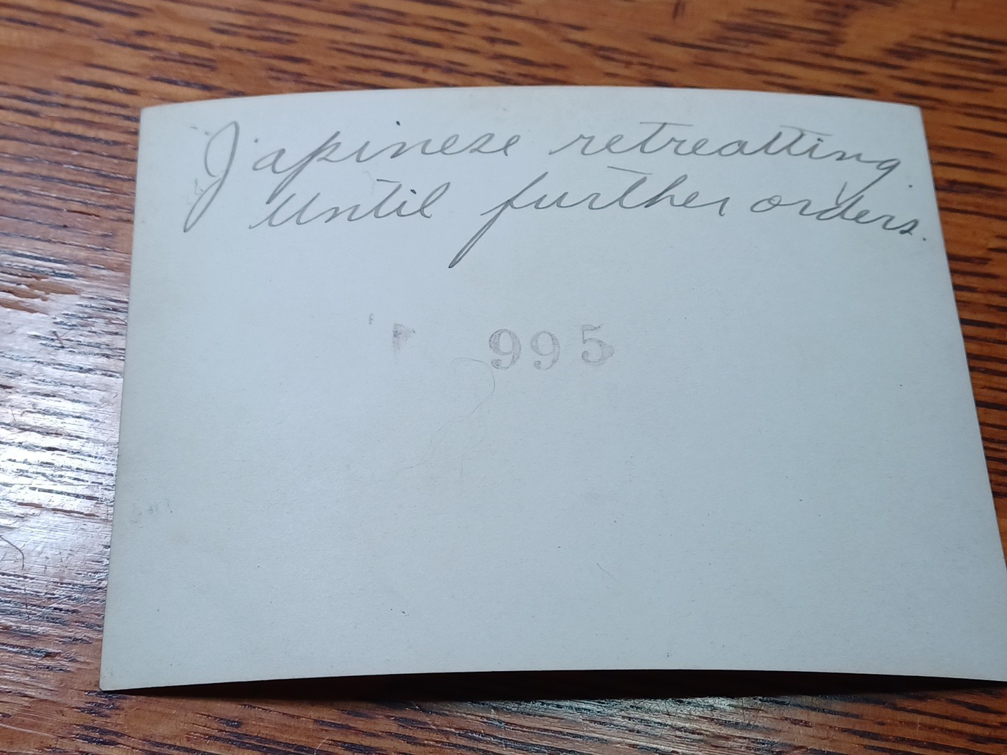 Org Russo-Japan Snapshot - Japanese Soldiers Street Running Retreat JRR20