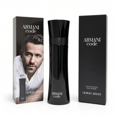 Armani Code By Giorgio Armani 4.2 oz 125 ml Eau de Toilette New Sealed Box US