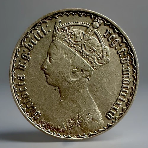 1885 Victoria Florin — photo from another recent sale