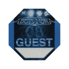 Boston 2008 Concert Tour Band Guest Backstage Pass