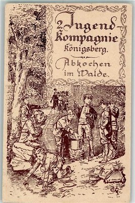 13658514 - Koenigsberg Feldpost WK I 2. Jugendkompagnie Koenigsberg /