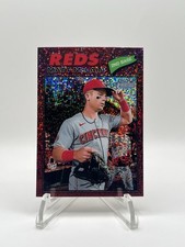 2026 Topps Heritage Matt McLain #252 - Burgundy Sparkle - Reds