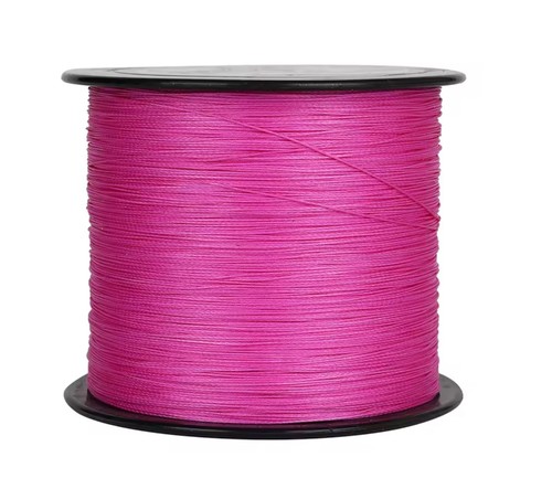 Braid Sea Fishing Line HERCULES 4 Strand Sea Saltwater Line 2000m Pink Various - Picture 2 of 12