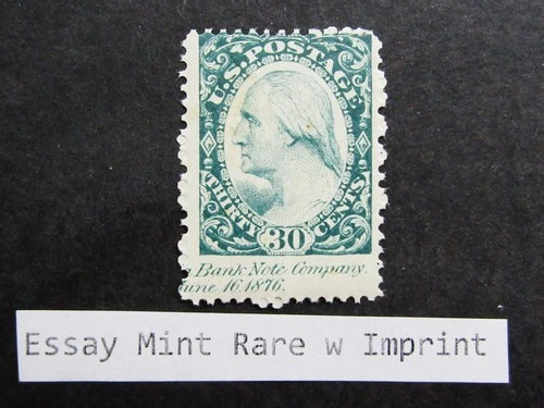 nystamps US Stamp # 30₵ Mint Essay Rare W Imprint     M13x3486