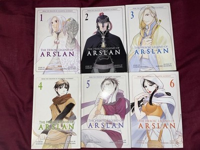 The Heroic Legend of Arslan Vols 1 6 | Kodansha | English Manga Lot | OOP