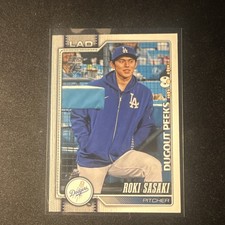 Topps Series 1 Dugout Peeks #66 Roki Sasaki Dodgers Baseball 2026
